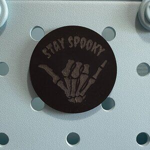 Stay Spooky Bogg Charm-Halloween Bogg Bit Charm-New!